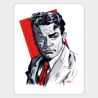 James Cagney - An illustration by Paul Cemmick Sticker